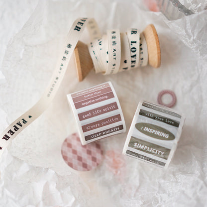 Inspiring Quotes Phrases Washi Tape | Planner |  | Gift Wrapping