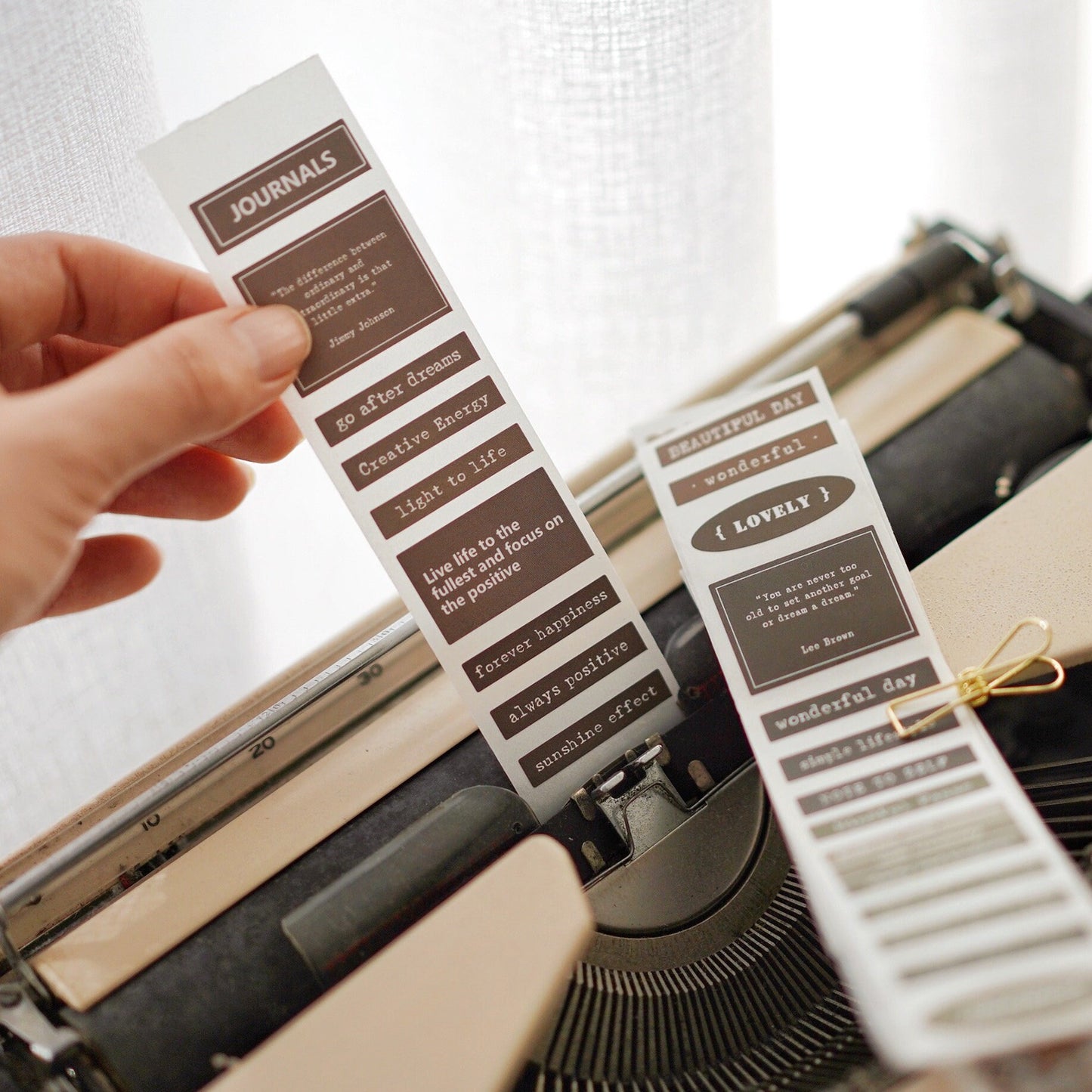 Inspiring Quotes Phrases Washi Tape | Planner |  | Gift Wrapping