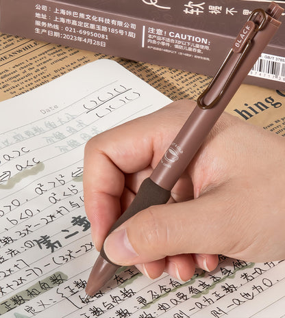 5pcs Coffee Lover Black Gel Pens | ST Smooth Writing Pens | Aesthetic Pen Set | Cute Kawaii Planner School Office Study Pens Stationery