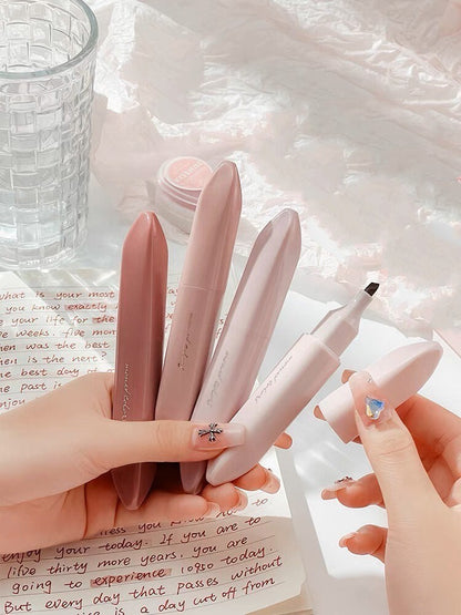 Monet Highlighter Pens｜Coloured Marker Pens | Super Soft Tip | Pastel Colors | Planner Journal Pens | Study School Office Drawing Pens