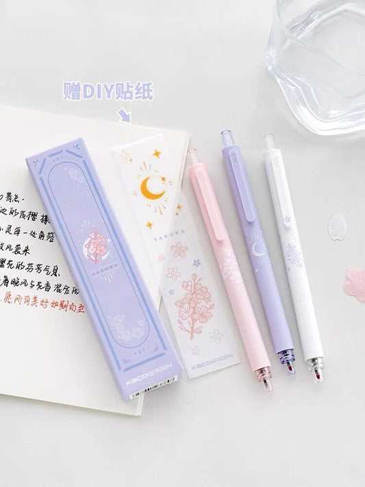 KACO sakura Gel Rollerball Pens  |  Gel Ink Pens |  Planner Pens