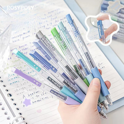 Coloured Juice Gel Pens Set |  Retractable Gel Roller Pen | Writing Supplies | Cute Stationery Journaling Planner Study Arts Pen Supplies