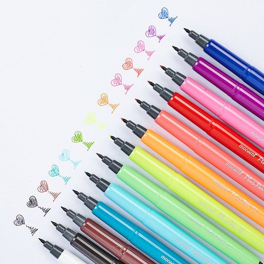 0.4mm Fine Liner Pen | Felt Tip | Kawaii Pens | Drawing Sketch Markers｜Cute School korean Stationary Supplies