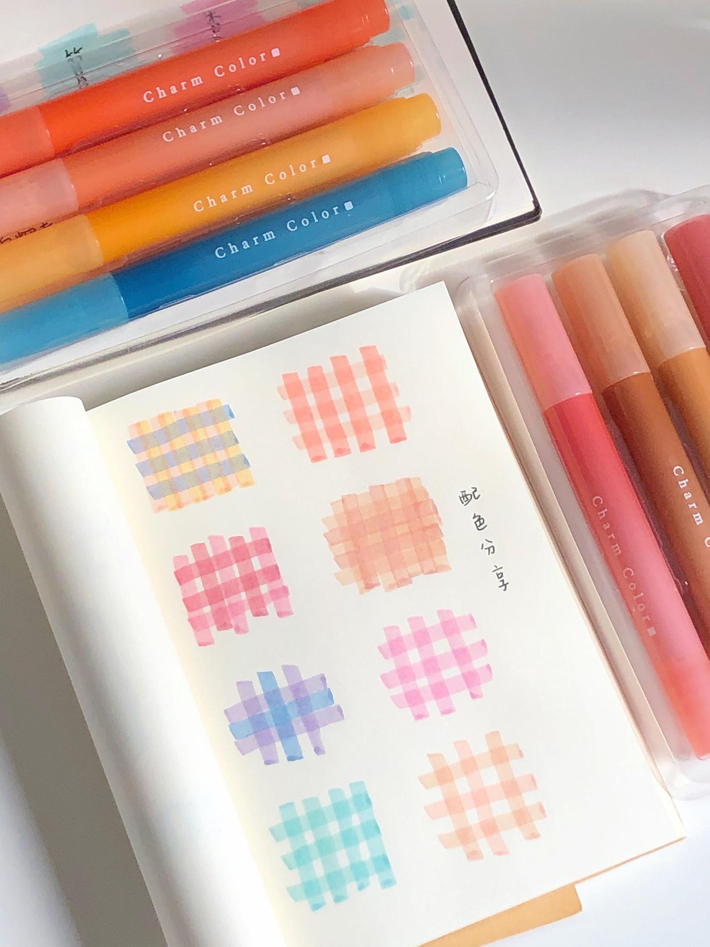 Retro Highlighter Pens Set | High Capacity Marker Pen | DIY Photo Album Journal Planner Book Reading Highlighters | Doodle Drawing Pens