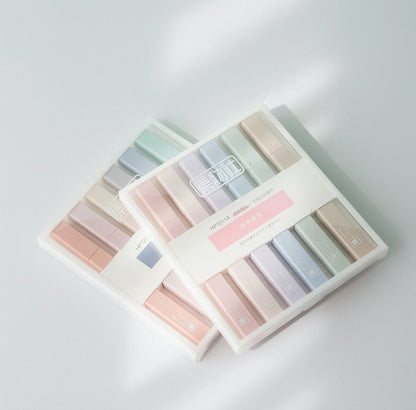 Cream Color Highlighter Pen｜Rainbow Color | Highlighter Marker Pen | Study Supplies
