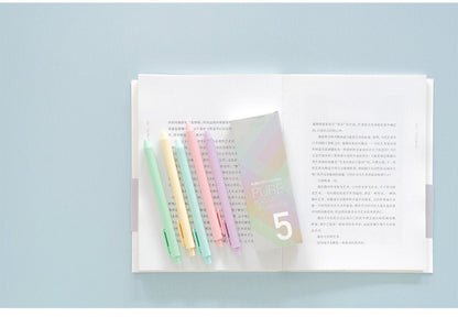KACO Macaron Pure Color Gel Rollerball Pens  |  Black Ink Pens |  Planner Pens