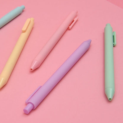 KACO Macaron Pure Color Gel Rollerball Pens  |  Black Ink Pens |  Planner Pens