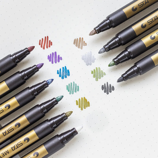 Metallic Marker Pens |  Planner Pens  |  Paint Markers |  Stone Art Painting | Scrapbooking DIY