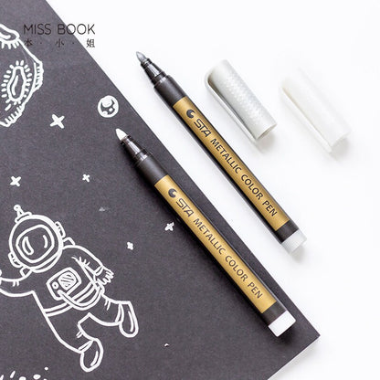 Metallic Marker Pens |  Planner Pens  |  Paint Markers |  Stone Art Painting | Scrapbooking DIY