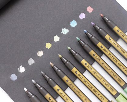 Metallic Marker Pens |  Planner Pens  |  Paint Markers |  Stone Art Painting | Scrapbooking DIY
