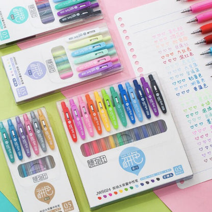 36 Colors Juice Gel Pens Set |  |  Planner Pen