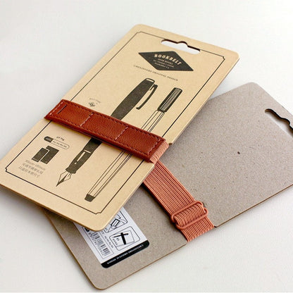 Adjustable Leather Journal Bandolier | Journal Pen Holder | Book Strap | Pencil Keeper | Travel Accessories