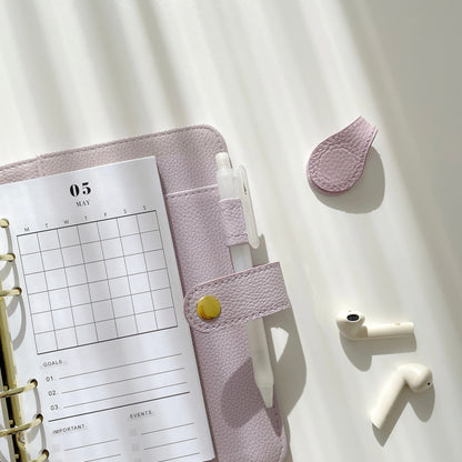 Moterm Leather Magnetic Bookmark | Planner Clip | Aesthetic Paper Clip