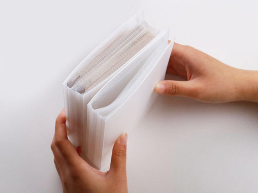 A6 Clear Sticker Photo Storage Album  |  Cutting Dies Storage Album | Photo Album | Sticker Organizer | Desk Organization