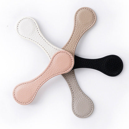 Moterm Leather Magnetic Bookmark | Planner Clip | Aesthetic Paper Clip