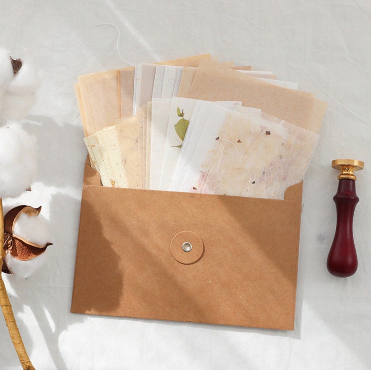 C6 String Tie Envelope | Kraft Brown Paper Envelope | Gift Wrapping