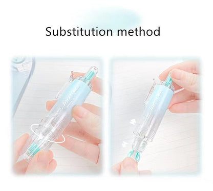 Ins Replaceable Correction Tape | Correction Tape Roller Pen | Scrapbooking Tape | Paper Craft Supplies | Gradient Correction Tape