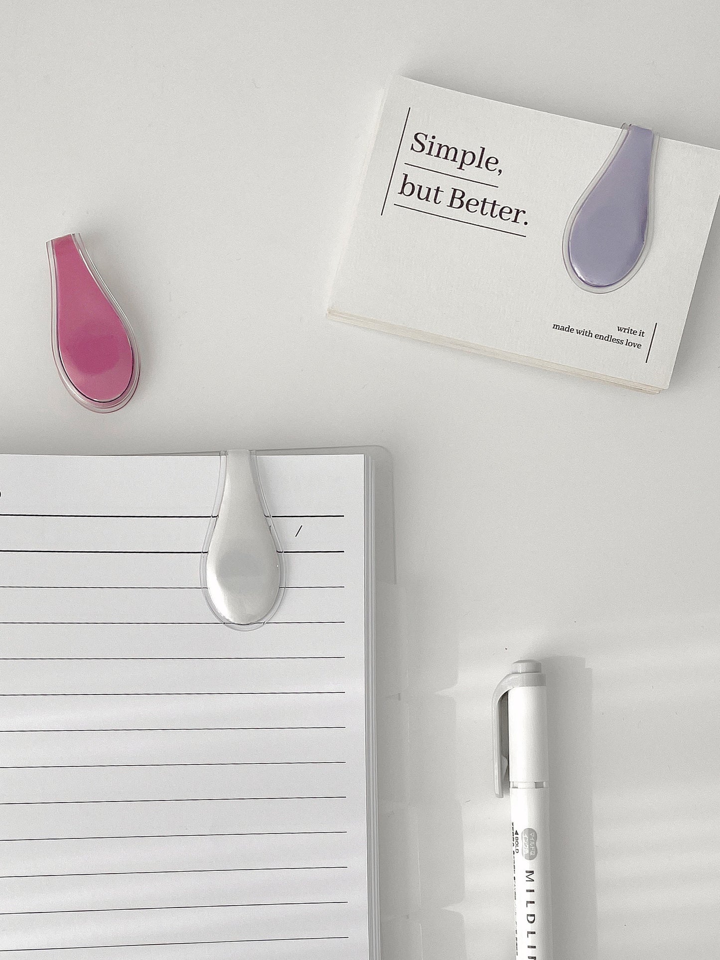 Magnetic Bookmark | Planner Clip | Aesthetic Paper Clip
