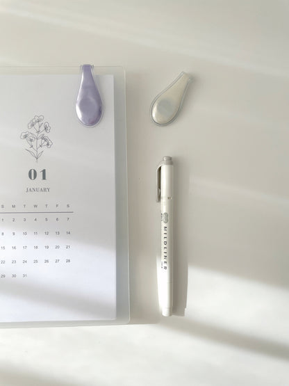 Magnetic Bookmark | Planner Clip | Aesthetic Paper Clip