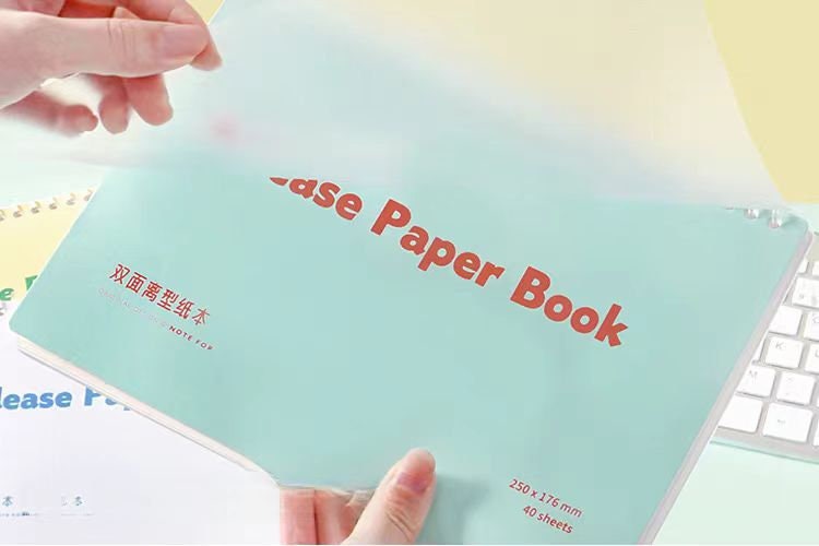 A5 B5 A4 Release Paper Book |Washi Tape Collection Book| Double Sided|Sticker Book|Collection Book| Reusable Release Pages|Collection album