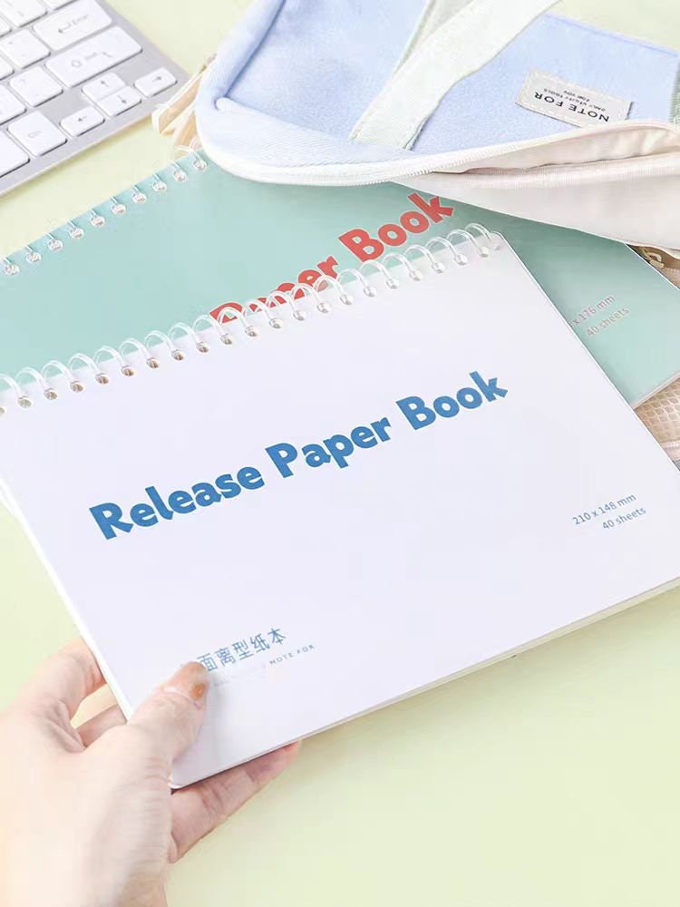 A5 B5 A4 Release Paper Book |Washi Tape Collection Book| Double Sided|Sticker Book|Collection Book| Reusable Release Pages|Collection album