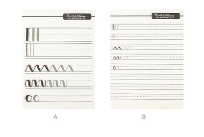 Brush Lettering Practice Sheets for Beginners | Calligraphy Practice Guide | Handwriting Worksheet