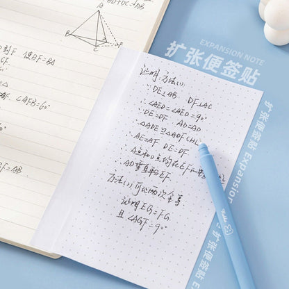Creative Extension Sticky Notes | Lined Grided Dotted | Hidden Fold Sticky Notes | Planner  Study School Supplies | Note Taking
