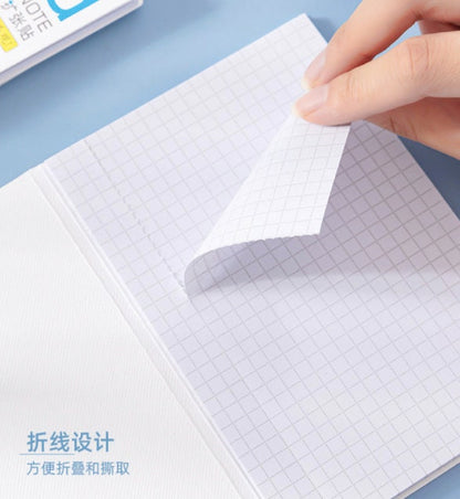 Creative Extension Sticky Notes | Lined Grided Dotted | Hidden Fold Sticky Notes | Planner  Study School Supplies | Note Taking