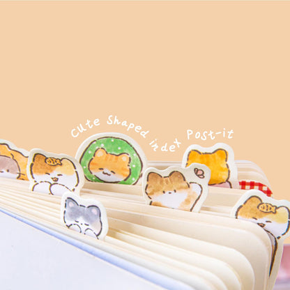 Kawaii Cats Sticky Page Marker | Book Annotation Book Tabs | Index Tabs | Page Markers | Sticky Tabs | Study School Planner Journal Supplies