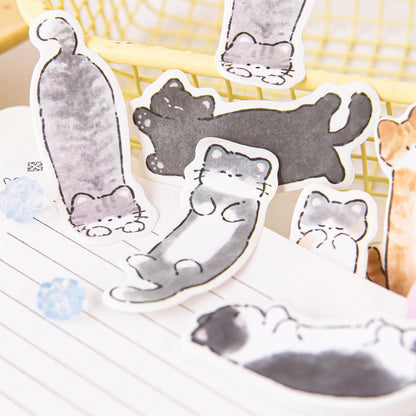 Kawaii Cats Sticky Page Marker | Book Annotation Book Tabs | Index Tabs | Page Markers | Sticky Tabs | Study School Planner Journal Supplies