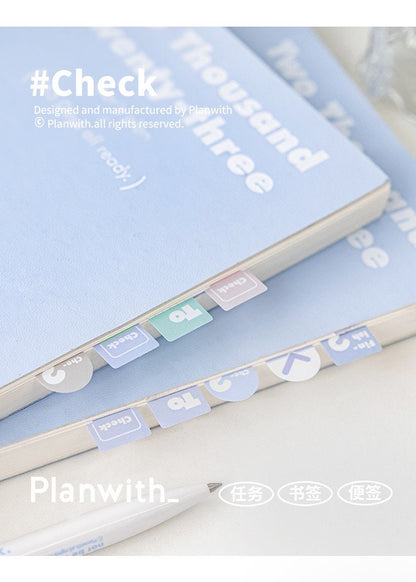 Tearable Sticky Notes | Page Flags | Page Markers | Sticky Tabs |  Office Study School Planner Supplies