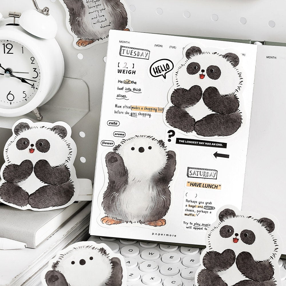 Kawaii Animal Sticky Notes  | Sticky Note Pad | Cute Memo Pad |  Planner Memo