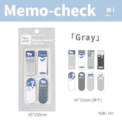 Tearable Sticky Notes | Page Flags | Page Markers | Sticky Tabs |  Office Study School Planner Supplies