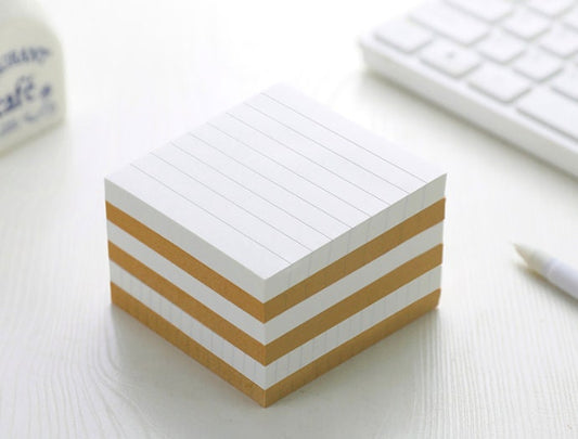 White Kraft Sticky Notes | Note Pads