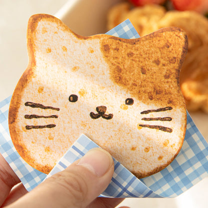Cats and Dogs Bread Sticky Notes | Creative Planner Memo | To Do Sticky Notes | Kawaii Notepad | Cute Memo Pad