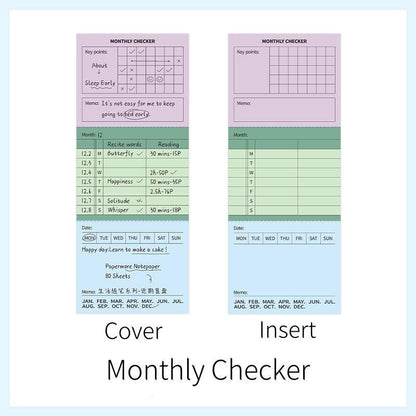 Multifunctional Tearable Note Pad | Memo Pad | Weekly Monthly Plan | TO-DO List | Journal Plan Accessories | Student Office School Supplies