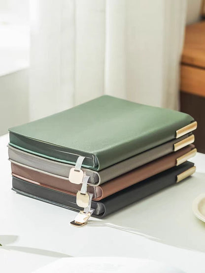 A5 Soft Vegan Leather Lined Notebooks | Bullet Journal | School Office Study Student Notebook | Journal Diary Agenda Planner