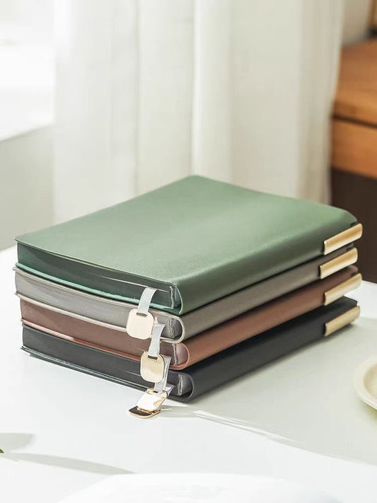 A5 Soft Vegan Leather Lined Notebooks | Bullet Journal | School Office Study Student Notebook | Journal Diary Agenda Planner