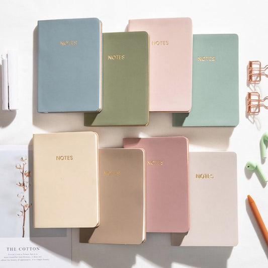 A6 Morandi Color Lined Notebook | Pocket Notebook |  | 2024 Planner