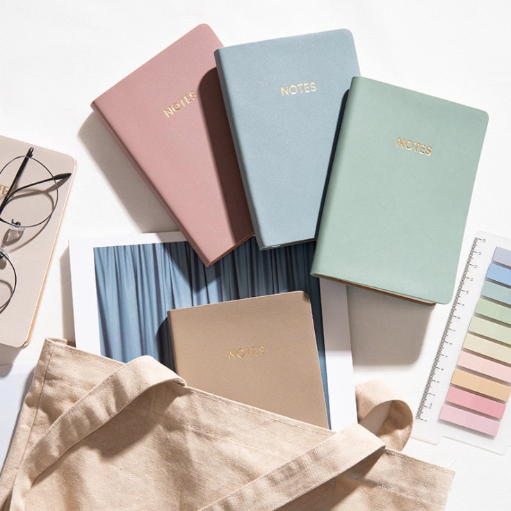 A6 Morandi Color Lined Notebook | Pocket Notebook |  | 2024 Planner