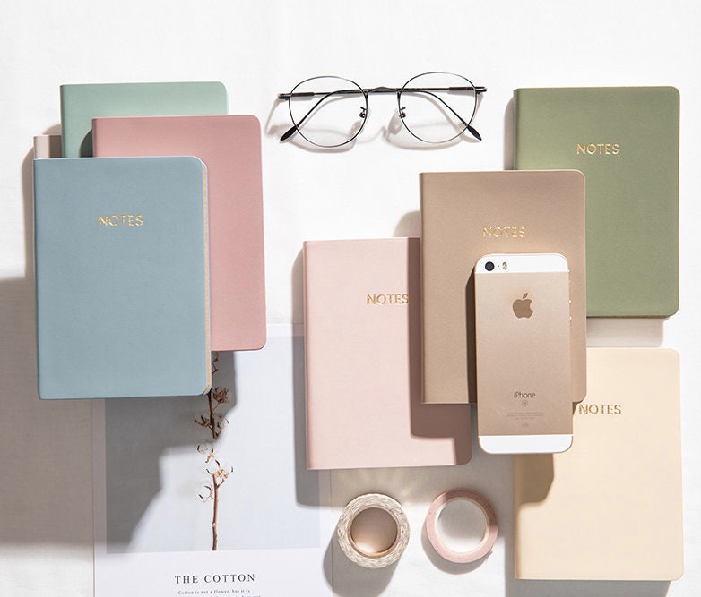 A6 Morandi Color Lined Notebook | Pocket Notebook |  | 2024 Planner