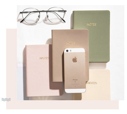 A6 Morandi Color Lined Notebook | Pocket Notebook |  | 2024 Planner