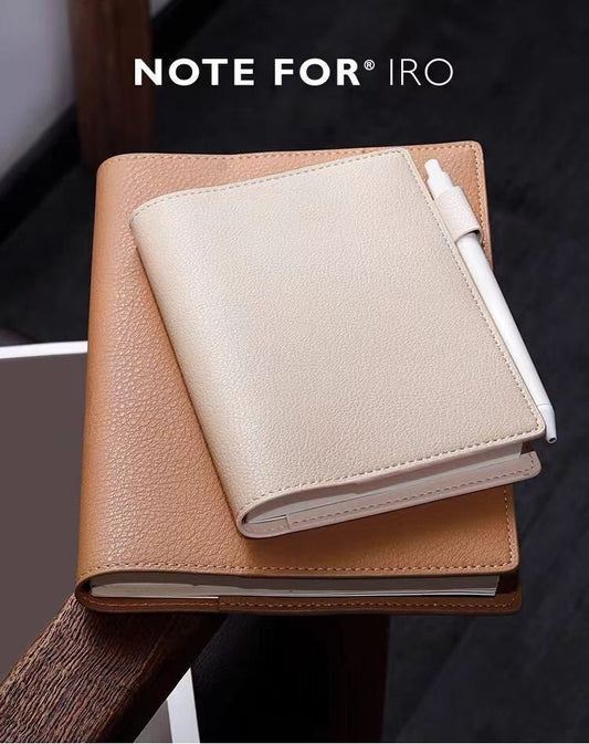 A5 A6 Soft Vegan Leather Cover | Minimal Planner hobonichi Refillable Notebook Cover | Suitable for Hobonichi & Midori