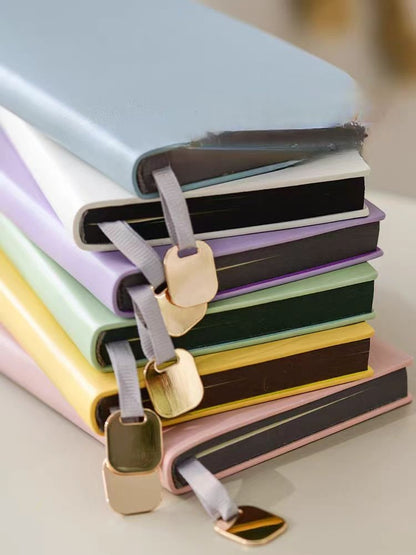 Colorful Lined Notebook | Pocket Notebook | Minimalist Planner Journal | School Student Office Supplies Stationery | Gift for Her