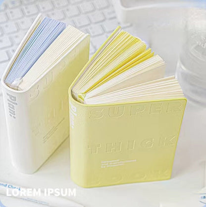 Portable Thick Colorful Lined Notebook | Pocket Noteboo k| School Student Study Office Supplies Stationery | Gift for Her