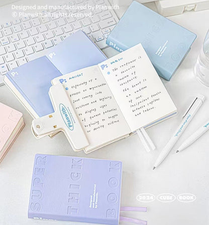 Portable Thick Colorful Lined Notebook | Pocket Noteboo k| School Student Study Office Supplies Stationery | Gift for Her