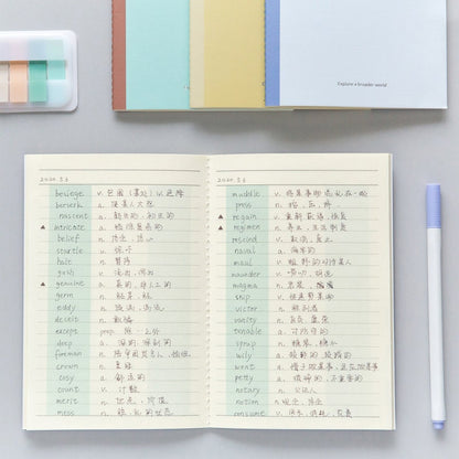 Planet Words Study Notebook | No Bleed | Word Journal | Language Learning | School Supplies