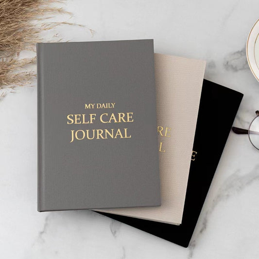My Daily Self Care Journal Planner | Gratitude Journal | Wellness Mindfulness Journal | Minimalist Design | Luxury Gift for Her
