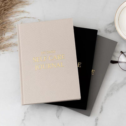 My Daily Self Care Journal Planner | Gratitude Journal | Wellness Mindfulness Journal | Minimalist Design | Luxury Gift for Her