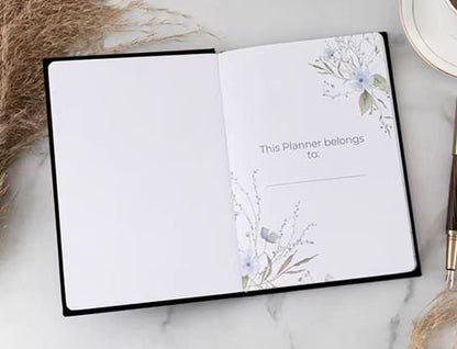 My Daily Self Care Journal Planner | Gratitude Journal | Wellness Mindfulness Journal | Minimalist Design | Luxury Gift for Her